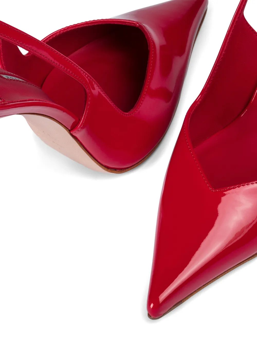 Le Silla 100 mm Vivienne pumps Rood