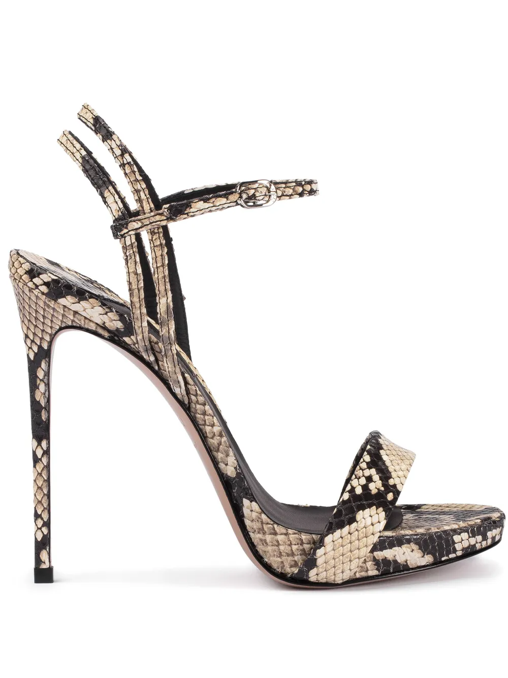 Le Silla 120mm Gwen sandals Neutrals