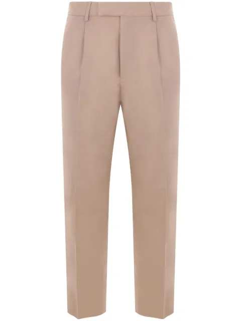 Zegna pleated gabardine trousers 
