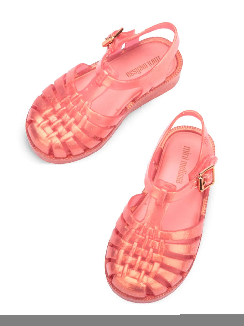 Mini Melissa Possession Sandals In Pink