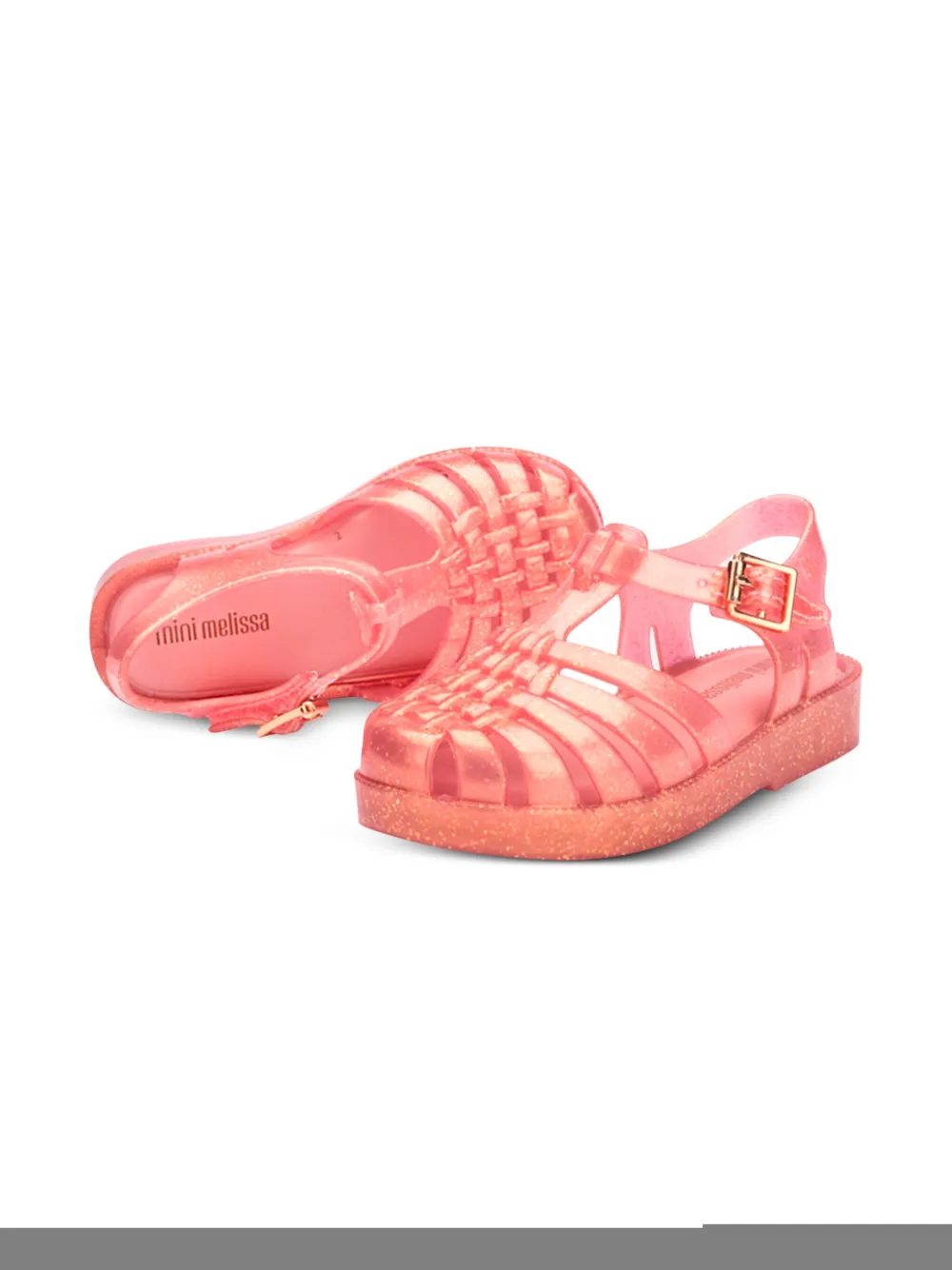 Mini Melissa Possession Sandals In Pink