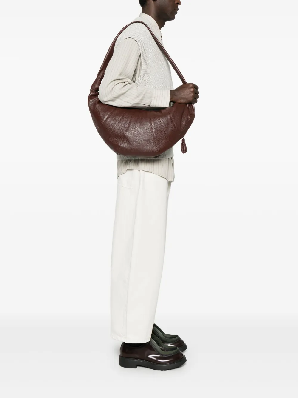Image 2 of LEMAIRE large Croissant shoulder bag