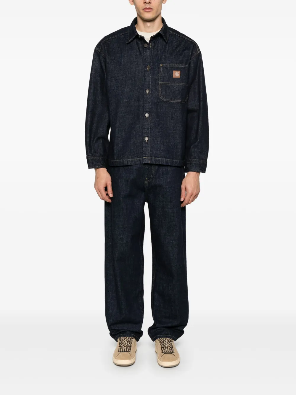 Carhartt WIP W' Lovilia shirt - Blauw