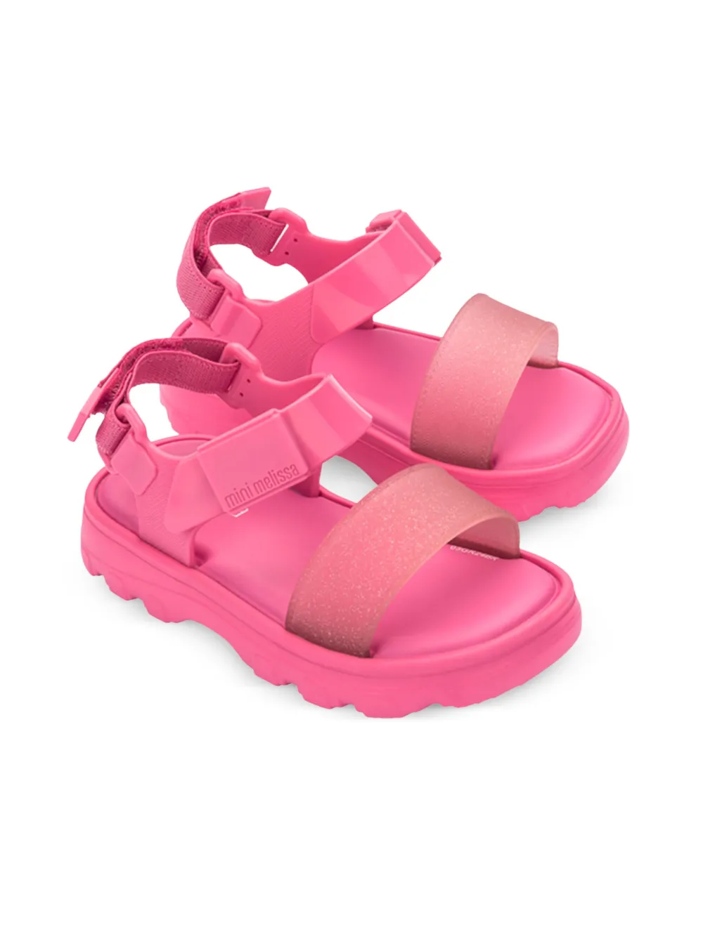 Mini Melissa Kick Off sandalen Roze