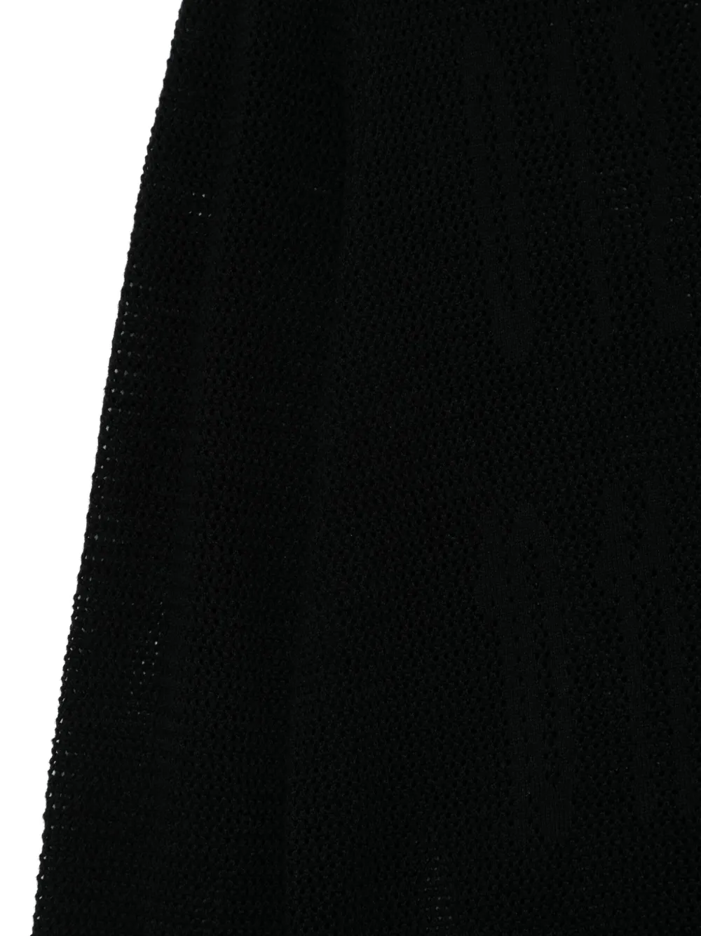 MM6 Maison Margiela Kids Opengebreide trui Zwart