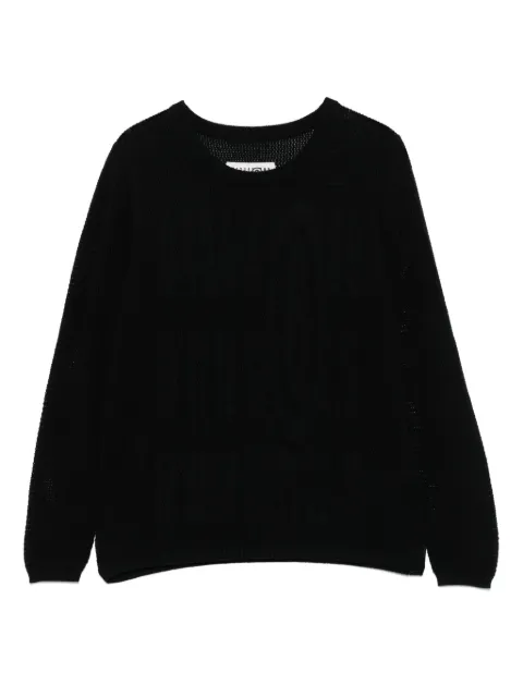 MM6 Maison Margiela Kids Pullover mit Lochstrickmuster