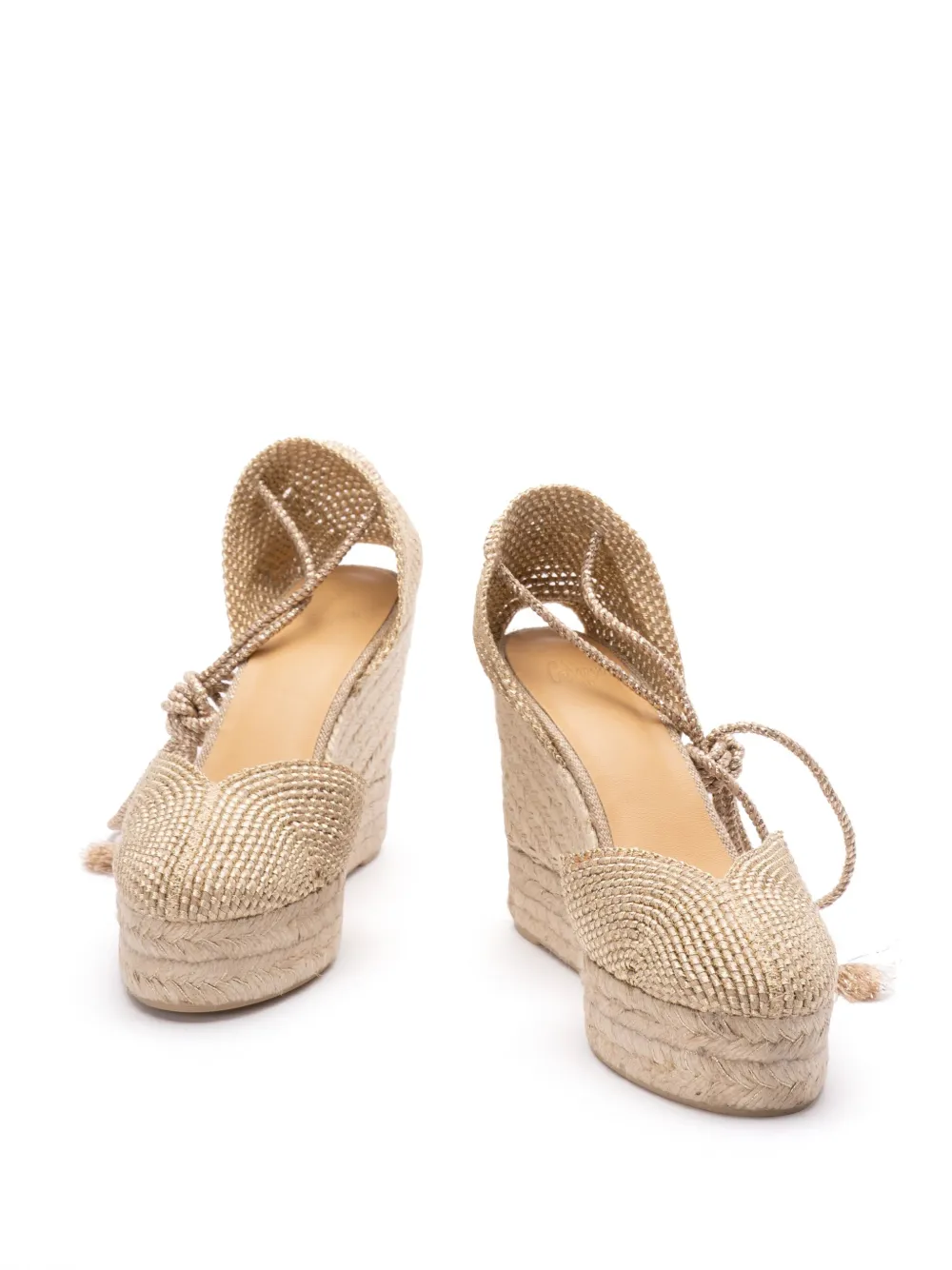 Castañer Cora pumps Gold