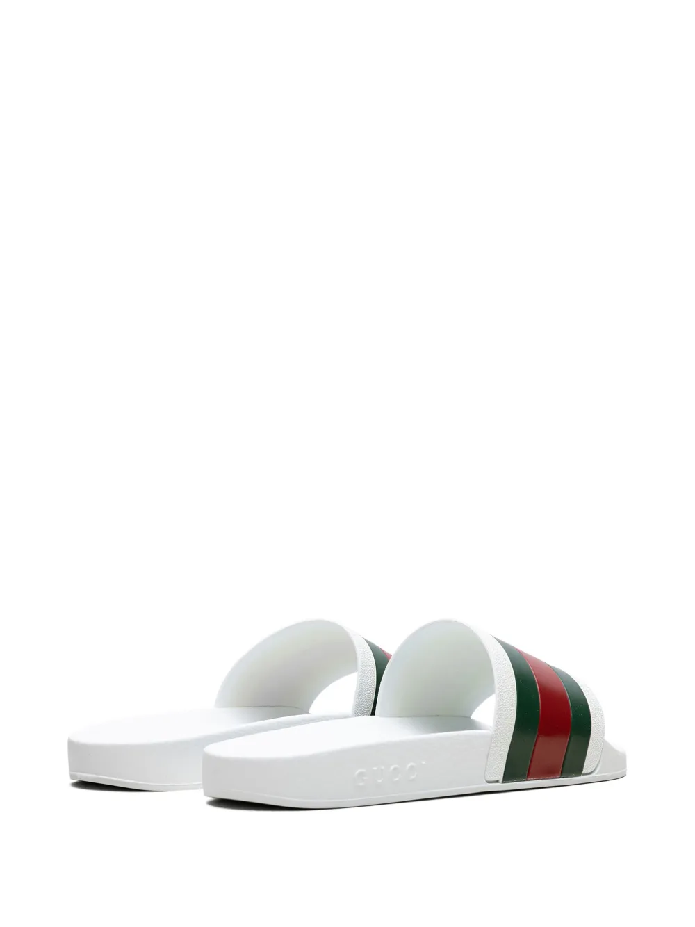Gucci Pursuit 72 "White Red Green" slides