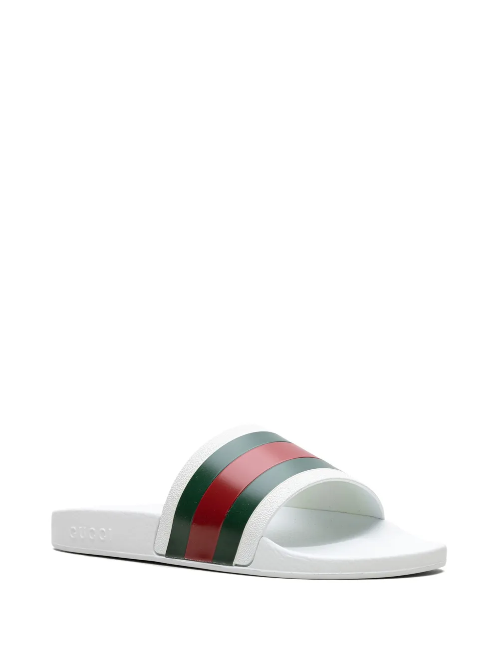 Gucci Pursuit 72 "White Red Green" slides
