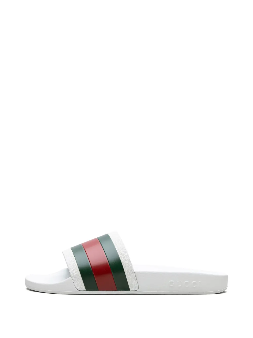 Gucci Pursuit 72 "White Red Green" slides