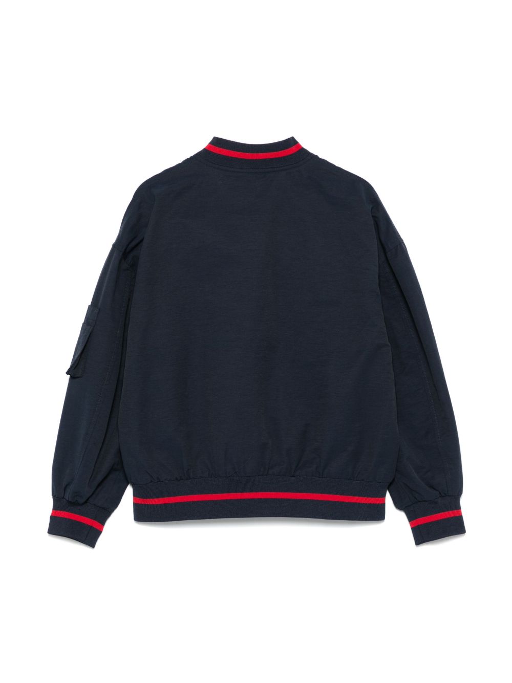 MAX&Co. Kids Bomberjack met logopatch - Blauw