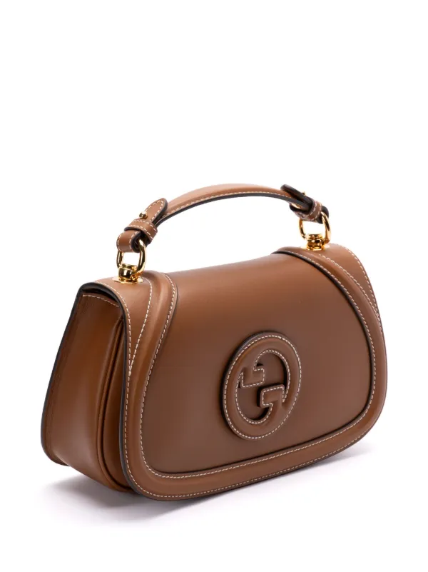 Gucci グッチ ブロンディ ハンドバッグ M | ブラウン | FARFETCH JP