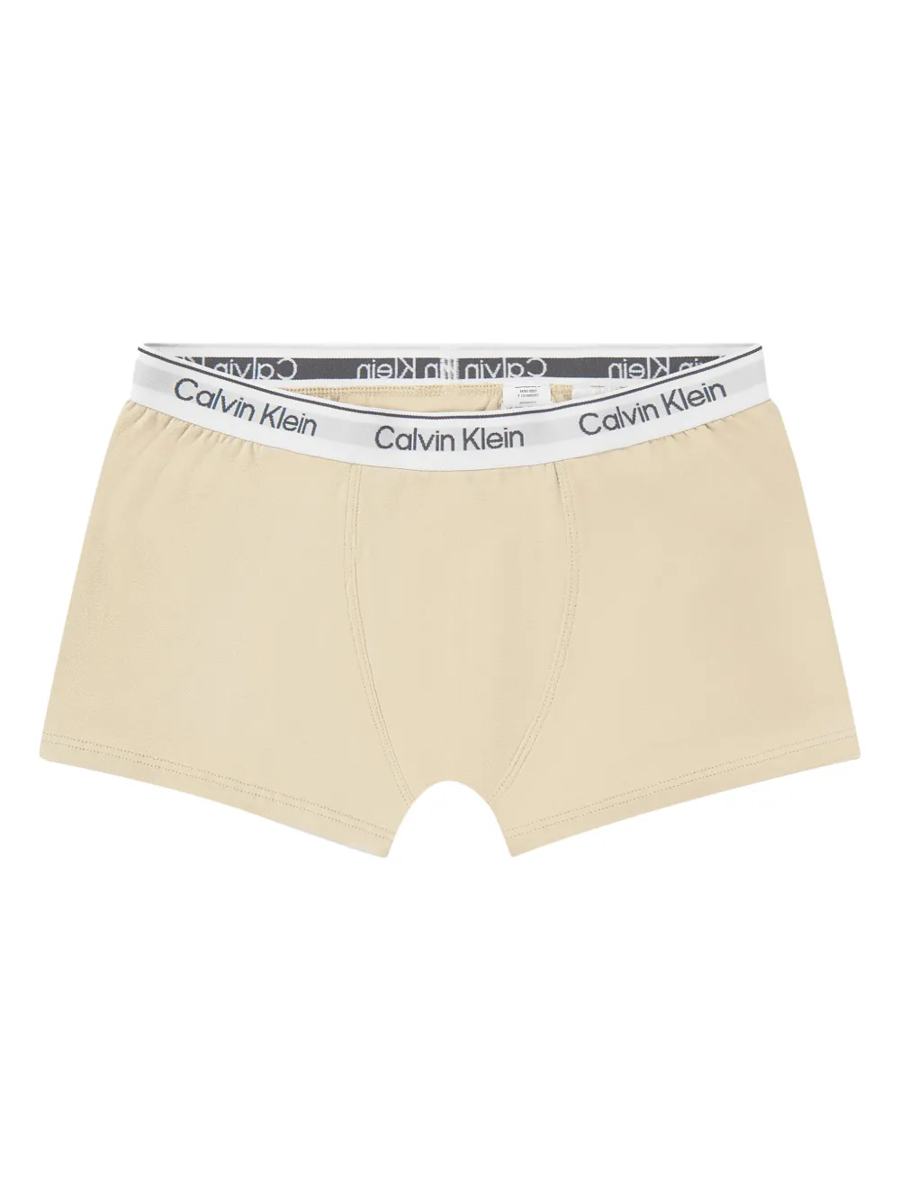 Calvin Klein Kids Vijf boxershorts met logoband Wit