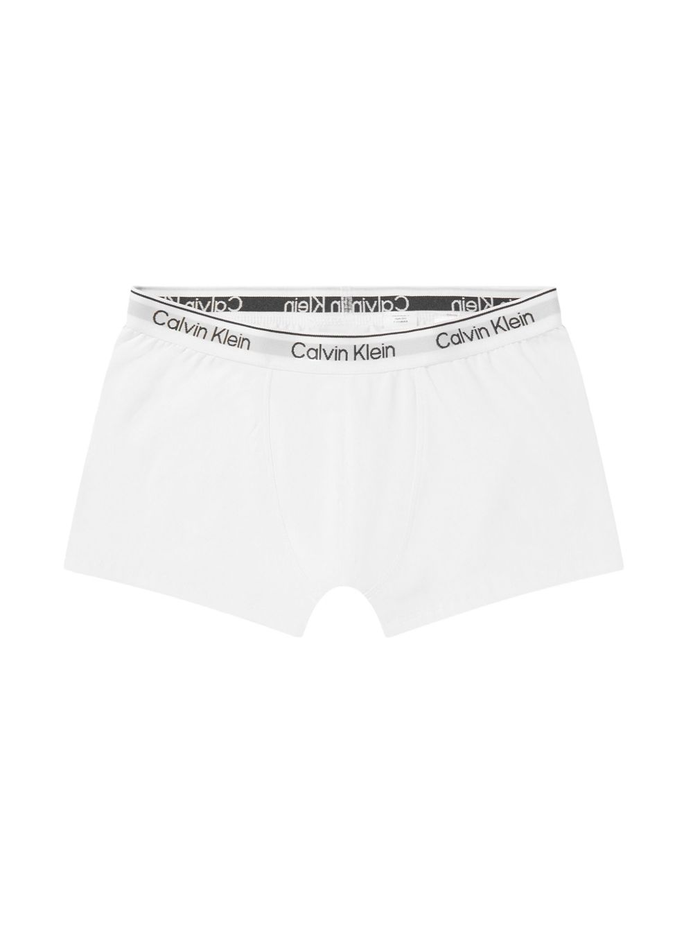 Calvin Klein Kids Vijf boxershorts met logoband - Wit