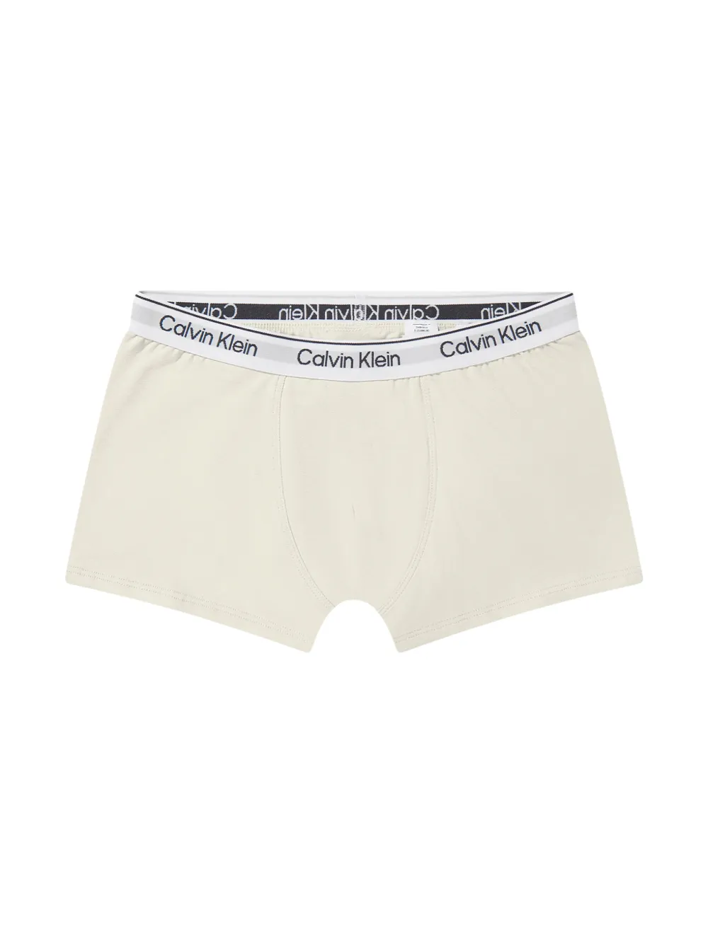 Calvin Klein Kids Vijf boxershorts met logoband Wit