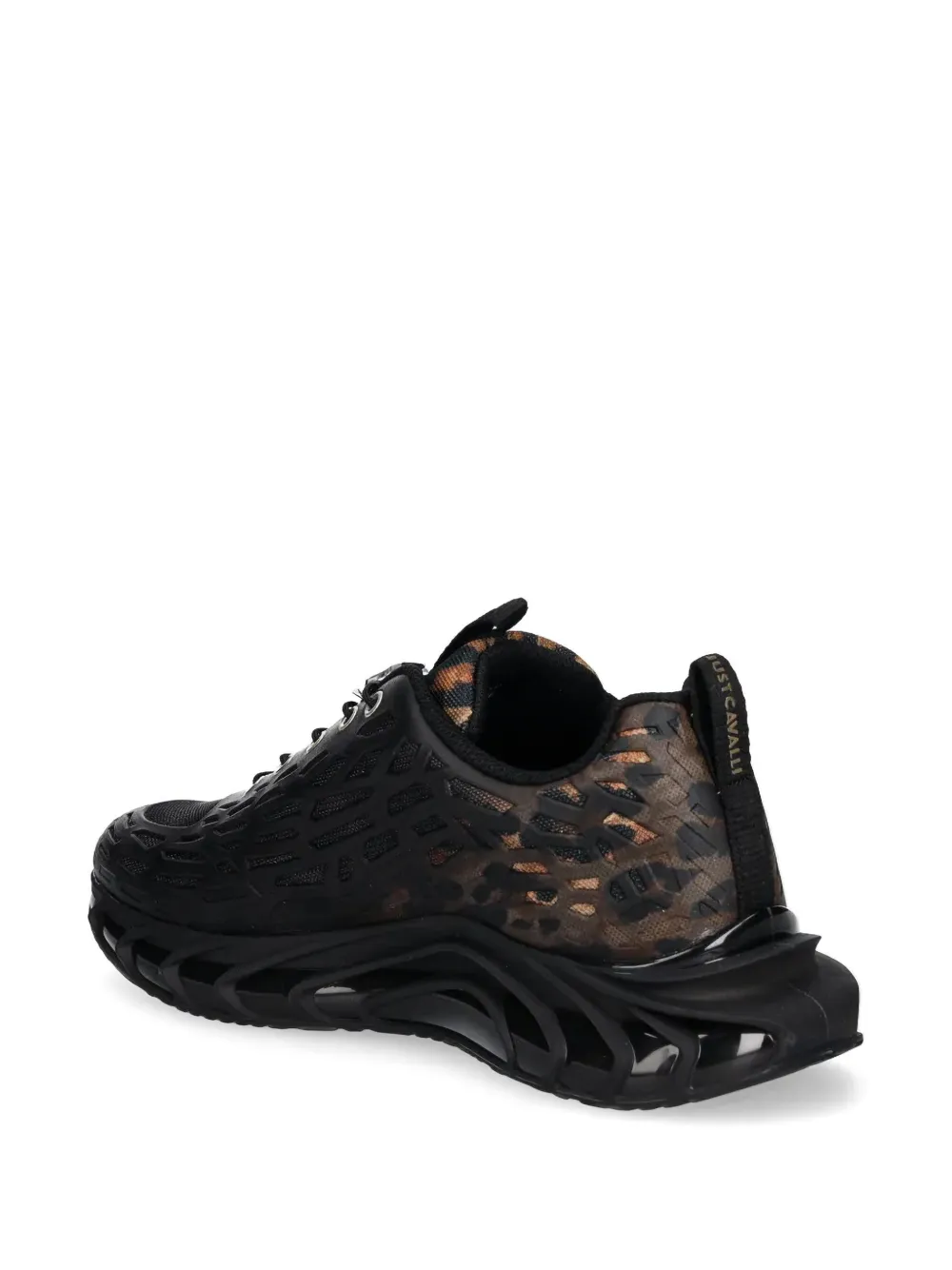 Just Cavalli leopard-print sneakers Black