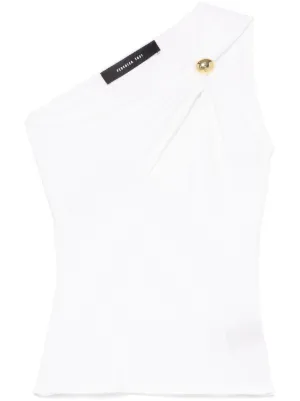Tシャツ・カットソー FEDERICA TOSI Women Tunic Tops FTI22BL1220SE0015 WHITE Federica Tosi Tops for Women - Shop on FARFETCH