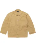 Mainless distressed cotton jacket - Yellow