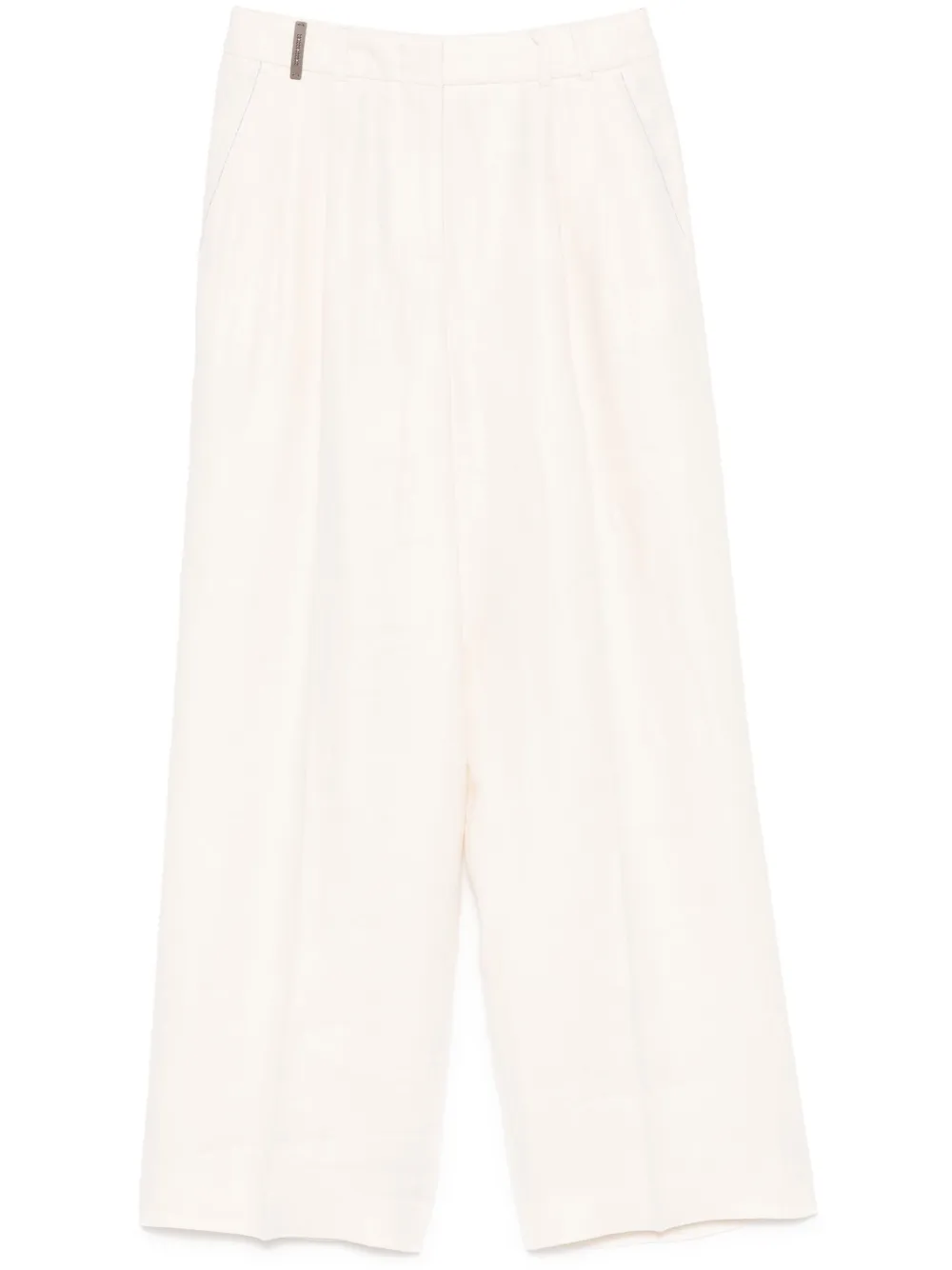 pleated trousers