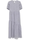 Peserico linen maxi dress - Grey