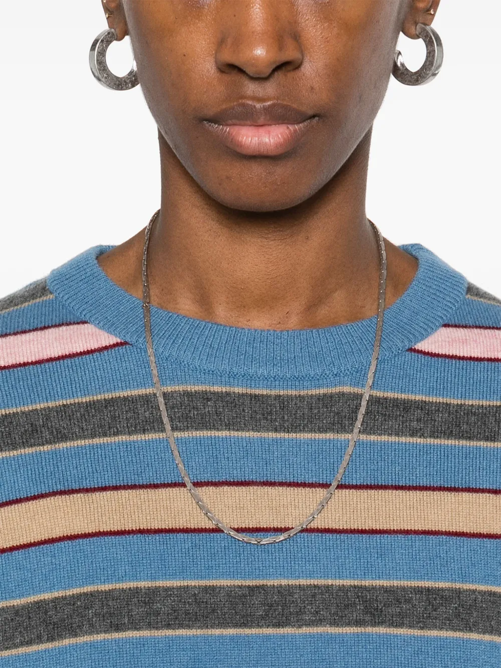 Mainless Striped T-shirt In Blue