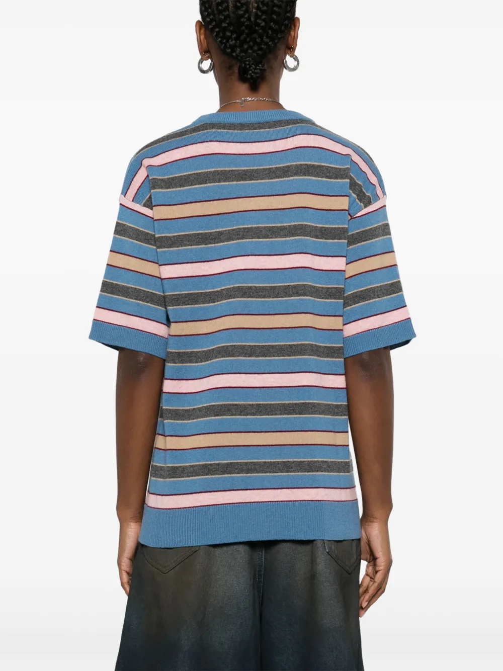 Mainless Striped T-shirt In Blue
