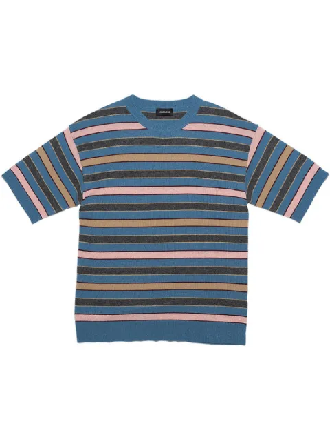 Mainless playera con motivo de rayas