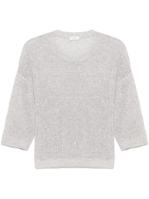 Peserico sequin-embellished sweater