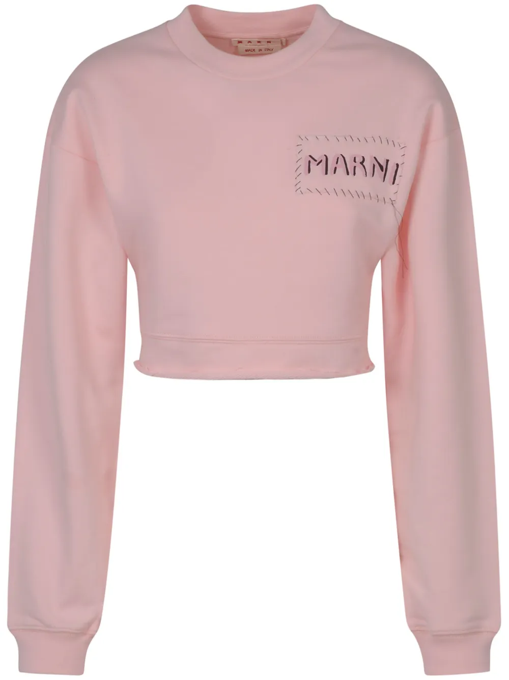 Marni Sweater met logoprint Roze
