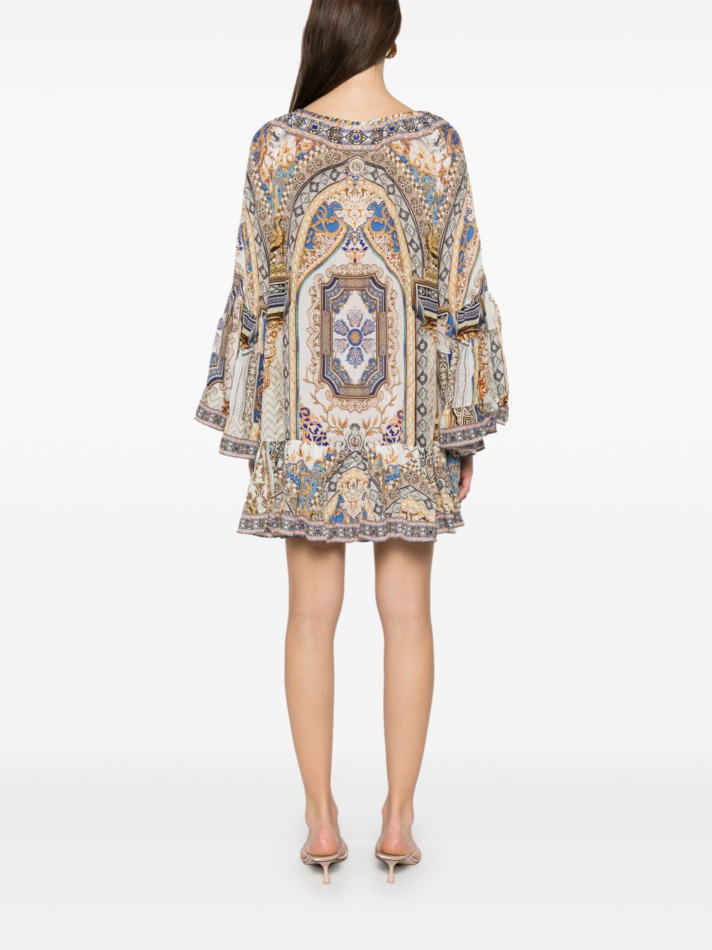 CAMILLA MAKE ME YOUR MOSAIC MINI DRESS