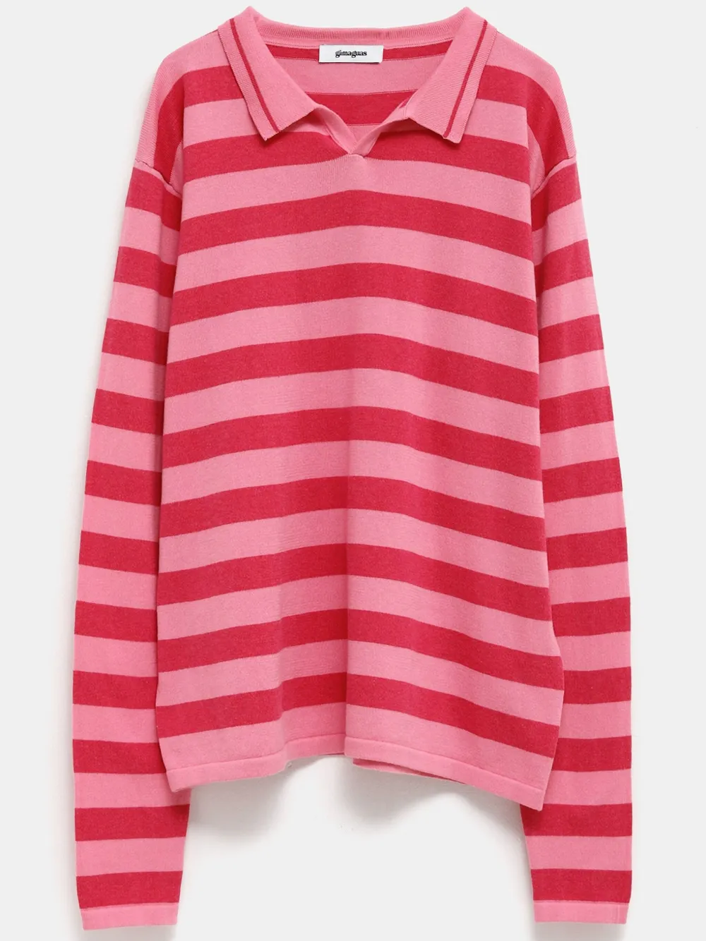 striped polo top