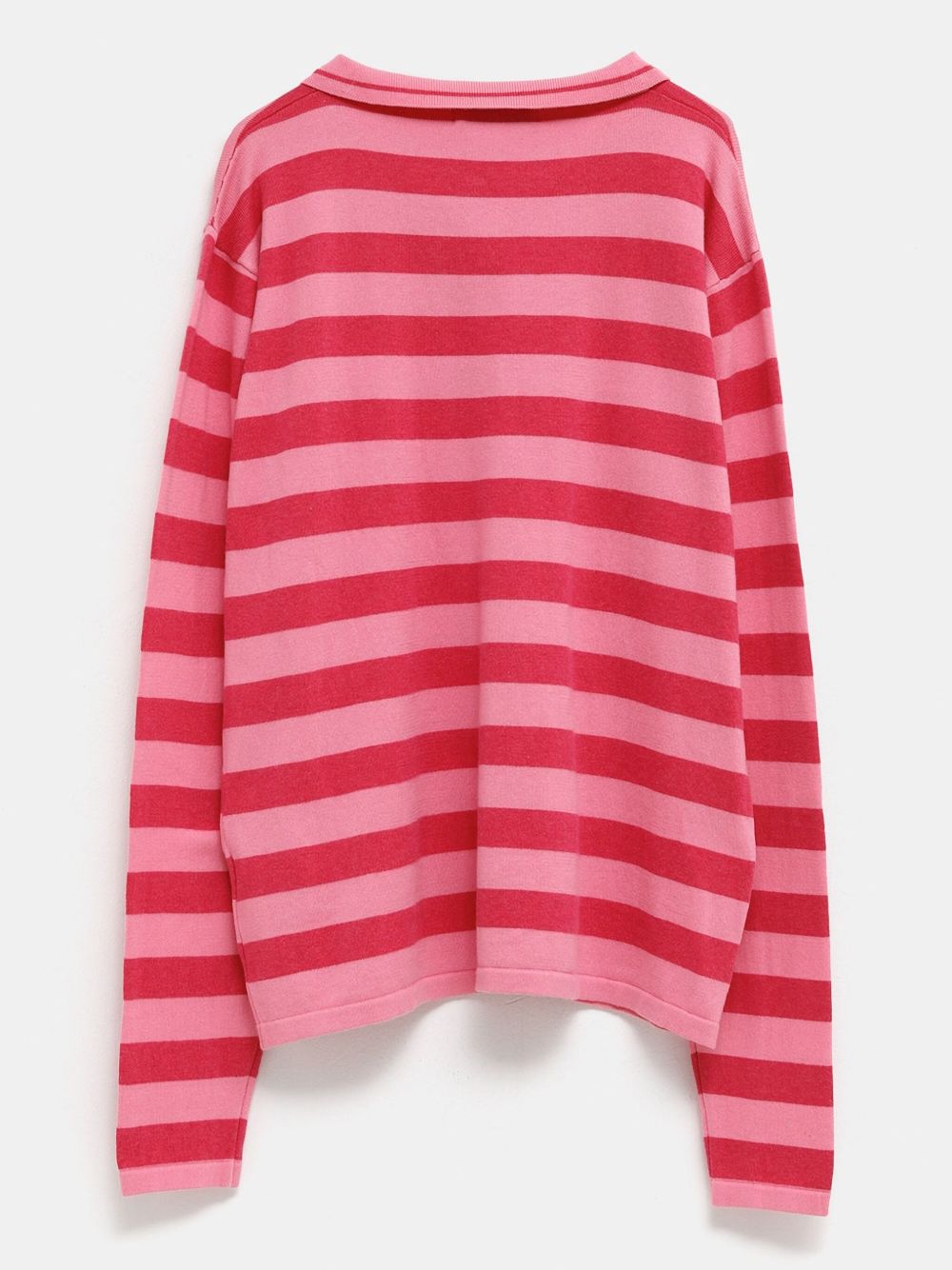 Gimaguas striped polo top - Roze