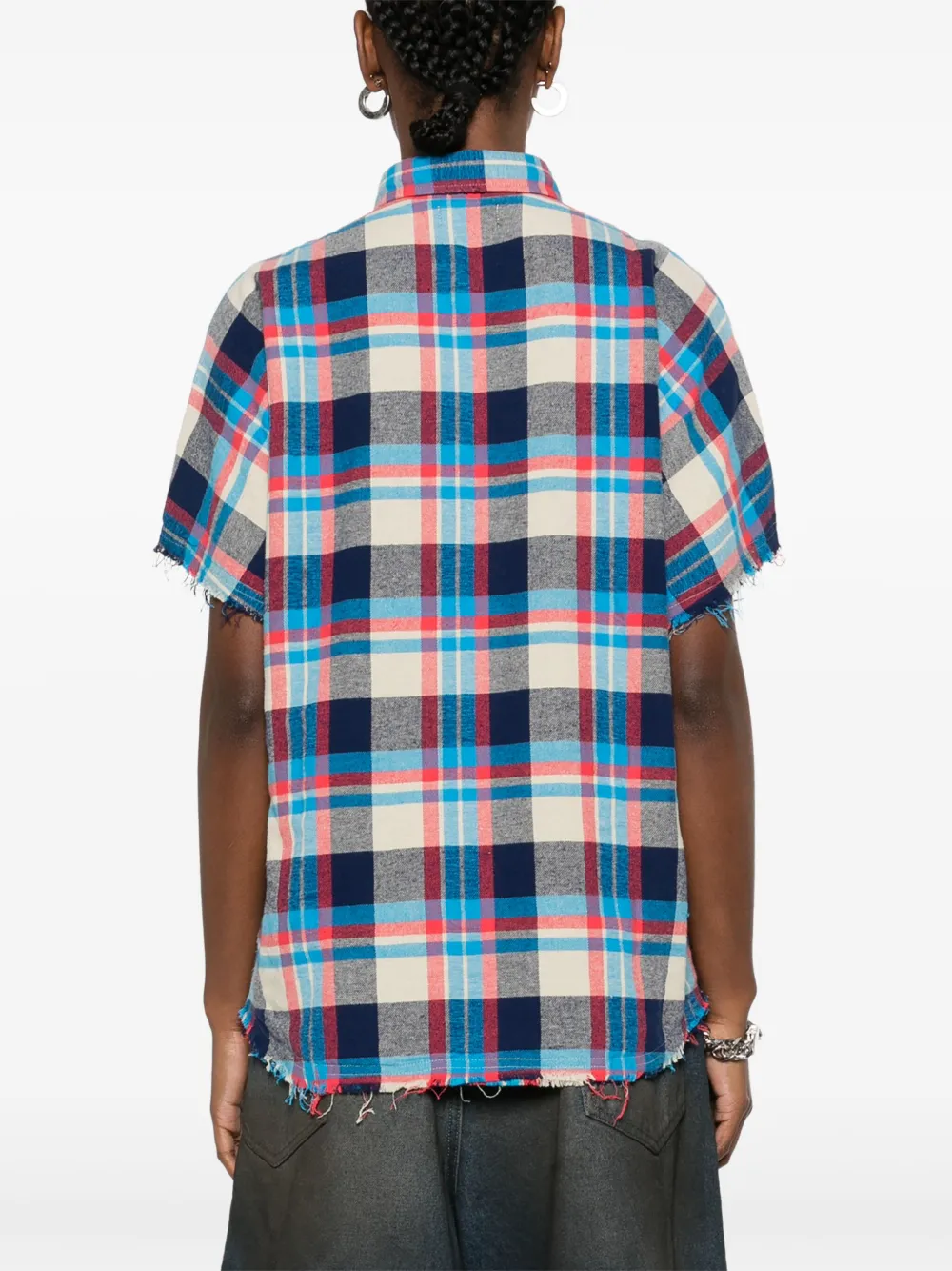 Mainless Flannel Shirt In Blue