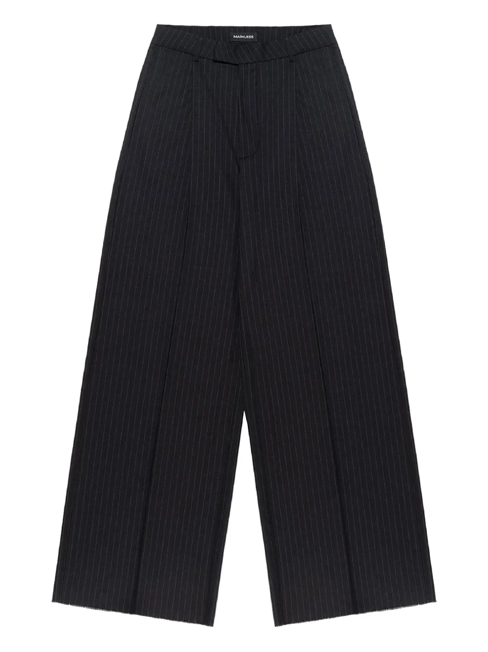Mainless pinstripe trousers | Grey | Image 1