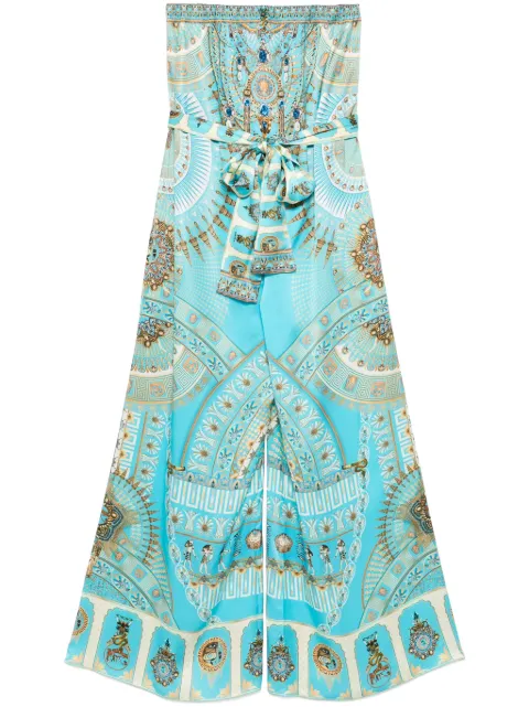 Camilla jumpsuit strapless