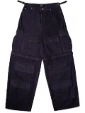 Mainless cargo trousers - Blue