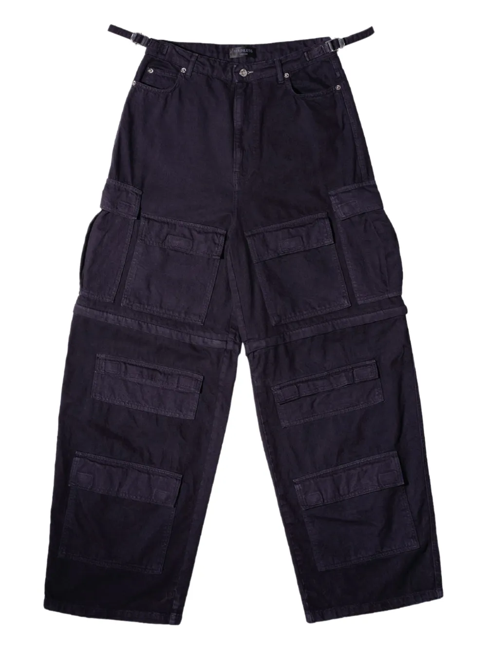 Mainless cargo trousers | Blue | Image 1