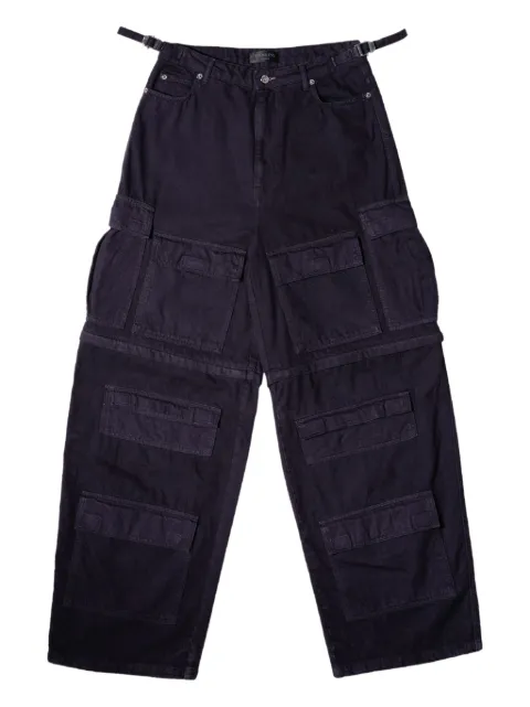 Mainless cargo trousers
