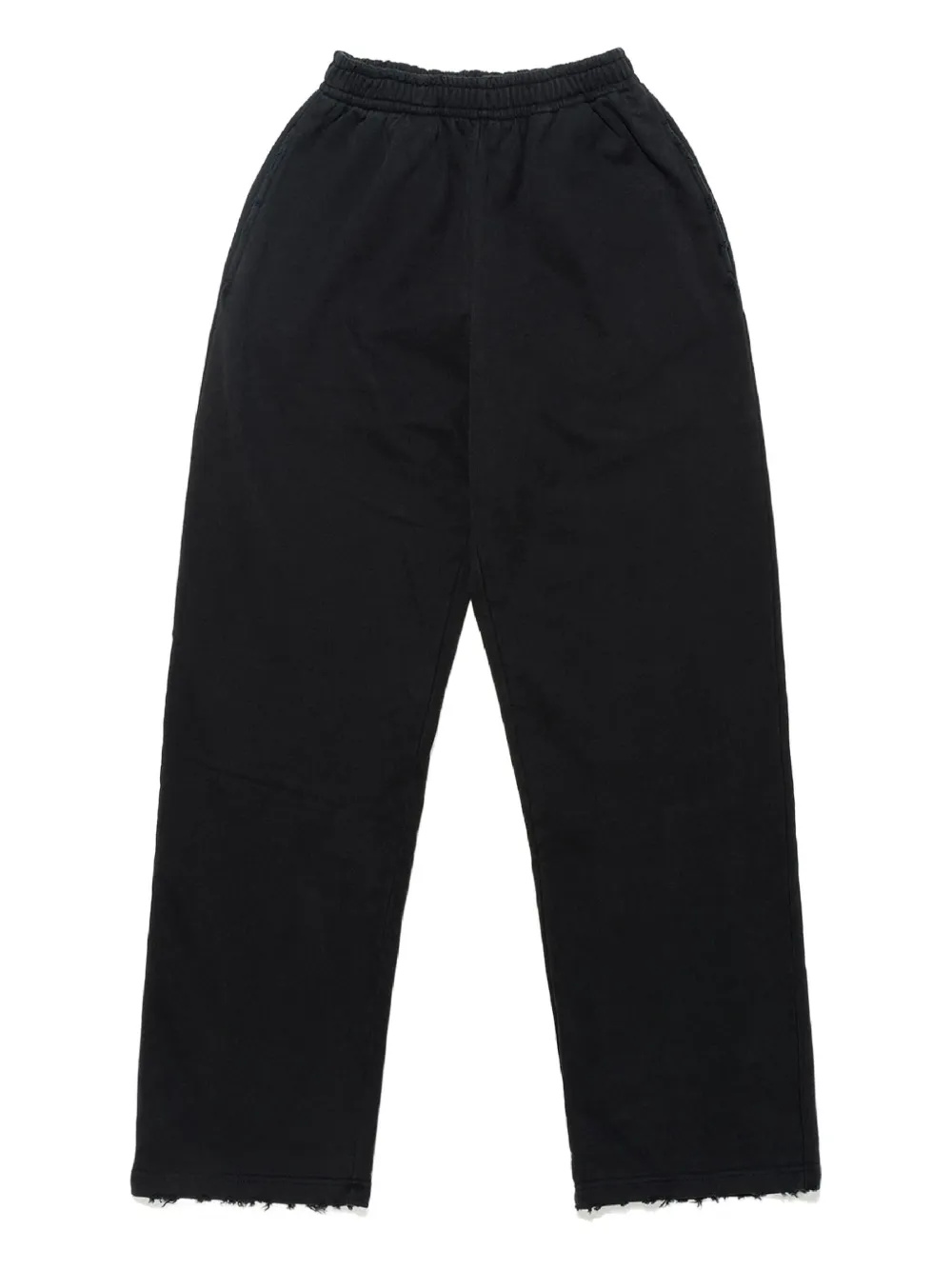 Mainless distressed track trousers | Black | Image 1