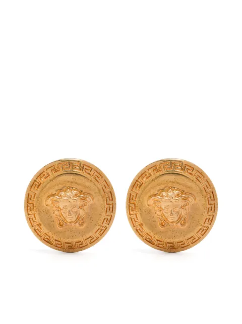 Versace Pre-Owned Orecchini a bottone Tribute Medusa