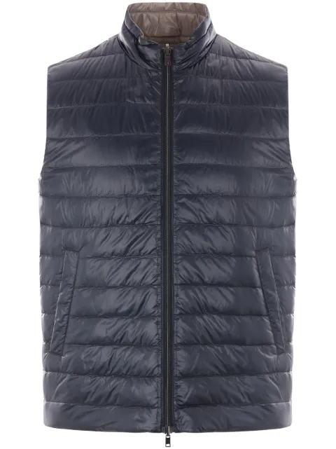 Herno reversible puffer gilet
