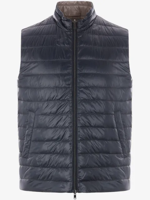 Herno quilted reversible gilet