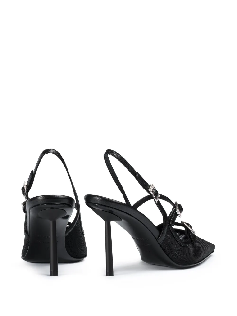 Le Silla 80mm Morgana pumps Black