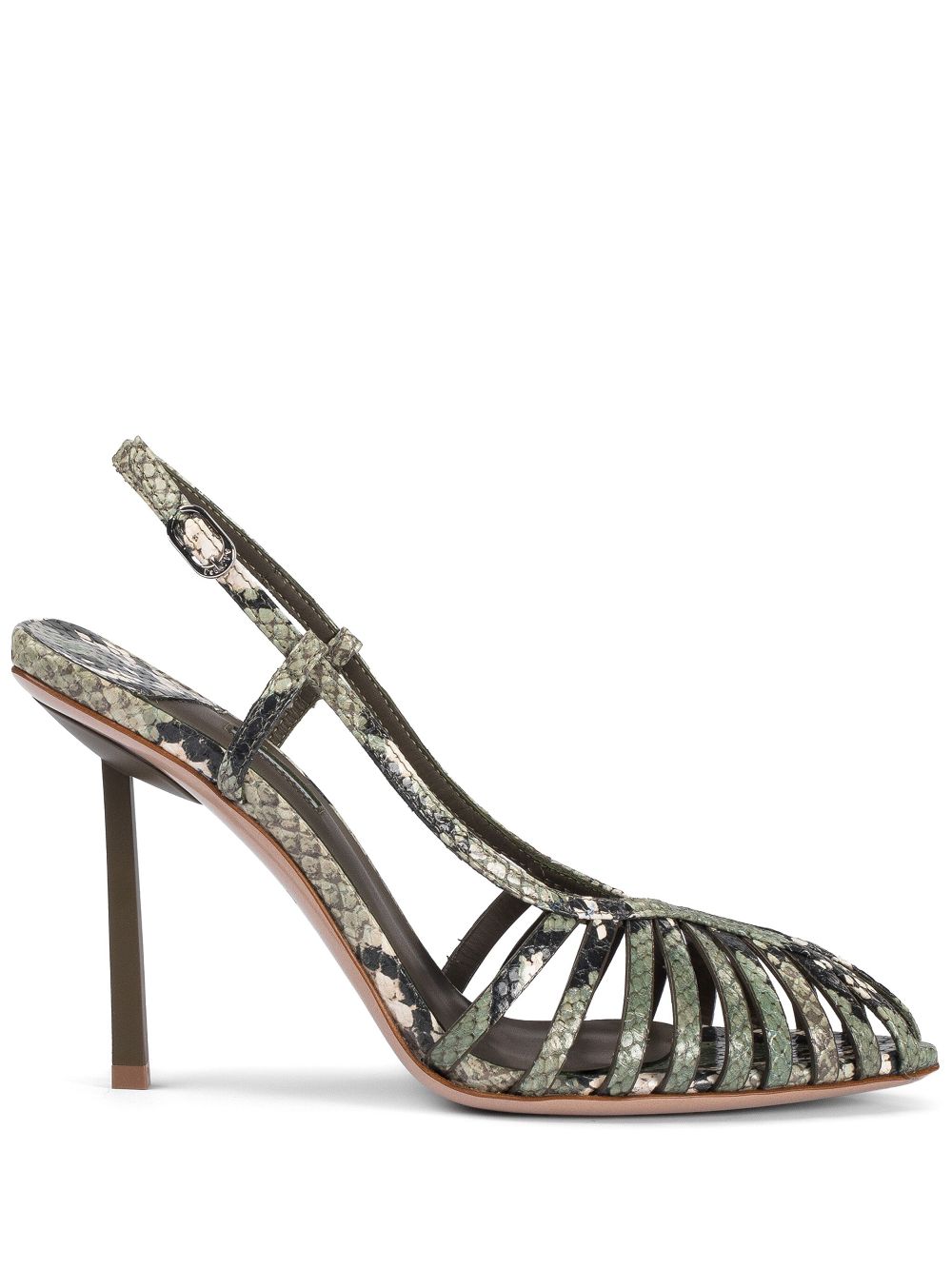 Le Silla Cage pumps Green