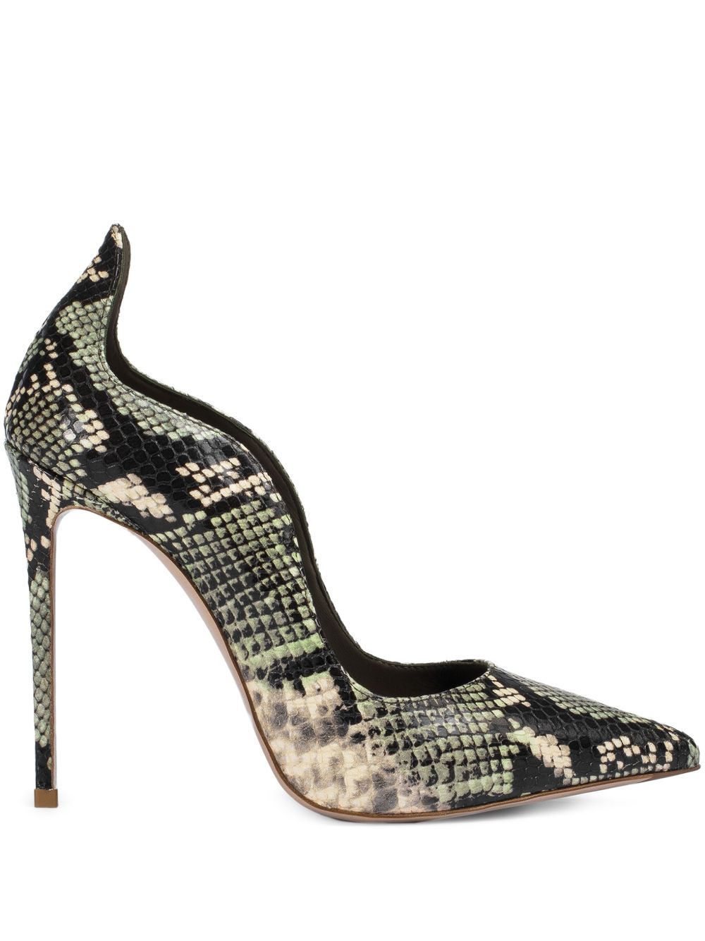 Le Silla 120mm Eva pumps Green