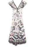 Camilla Nubian Wonderland maxi dress - White