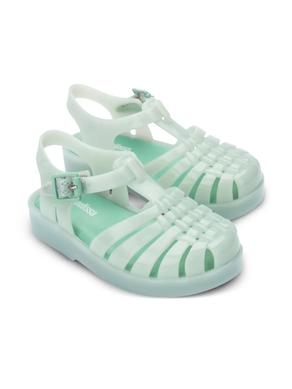 Mini Melissa Possession sandalen Groen