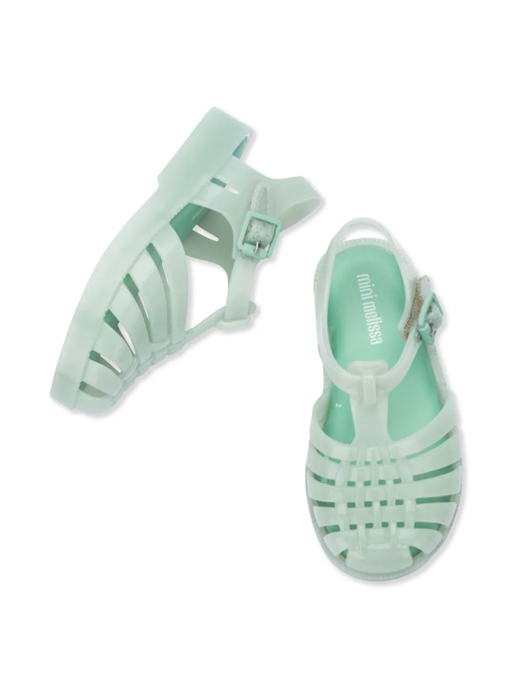 Mini Melissa Possession sandalen Groen