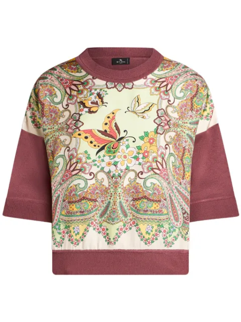 ETRO تيشيرت منسوج
