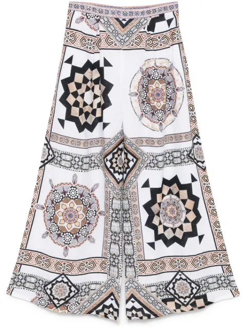 Camilla wide-leg trousers